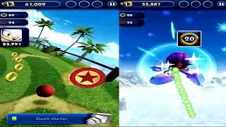 Sonic Dash (Knuckles Run), Cool Android Reverse Gameplay HD - Part 5 screenshot 5