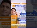 Abstract clas vs Interface #interview #tutorial #csharp #abstract #interfaces #learning #learnwithaj