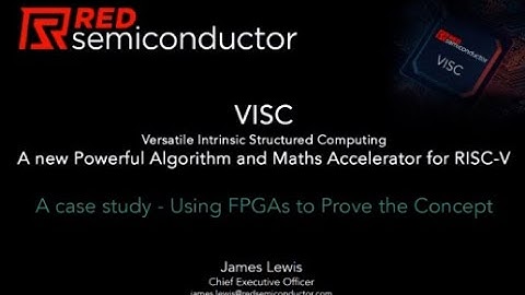 VISC – A microprocessor accelerator architecture in FPGA