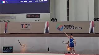 Ferhat Arican TUR PB Quals / Abdulaziz Mirvaliyev FX Quals @ Antalya 2026