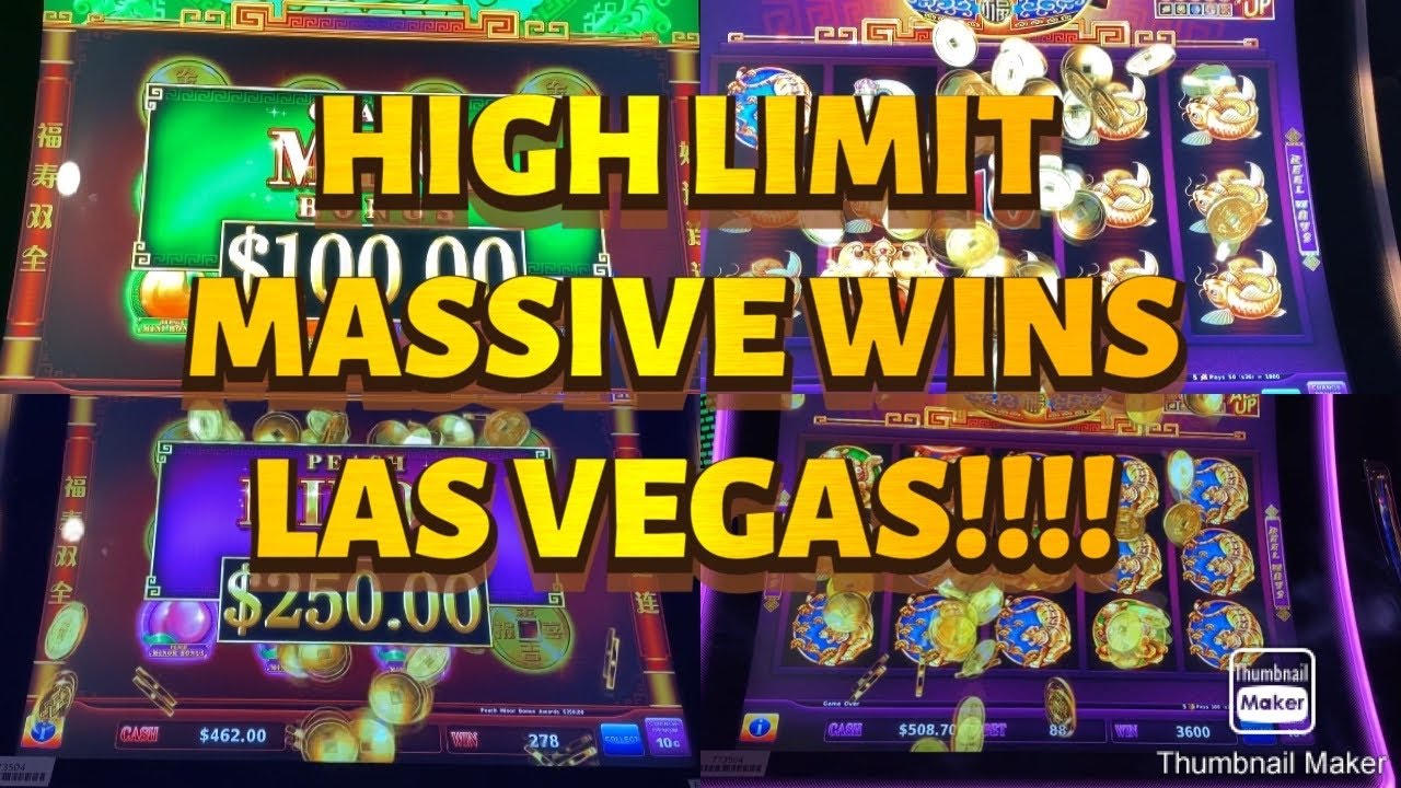 HUGE HIGH LIMIT WINS!!! Luxor Las Vegas YouTube