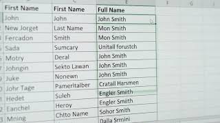 The Ultimate Excel Shortcut to Combine Data Instantly! | Excel Flash Fill