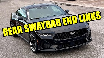 How to Install UPR Billet Rear Swaybar End Links for 2015+ Mustangs!