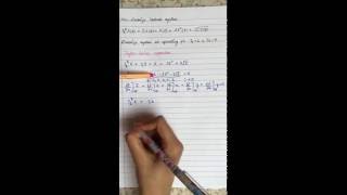 Linearization of a Non-Linear Equation at operation point with the help of Taylor's series Expantion
