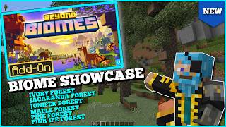 Ivory &amp; Pine Forest ¦ Beyond Biomes Add On ¦ Biome Showcase ¦ Minecraft Bedrock ¦ Daz Man