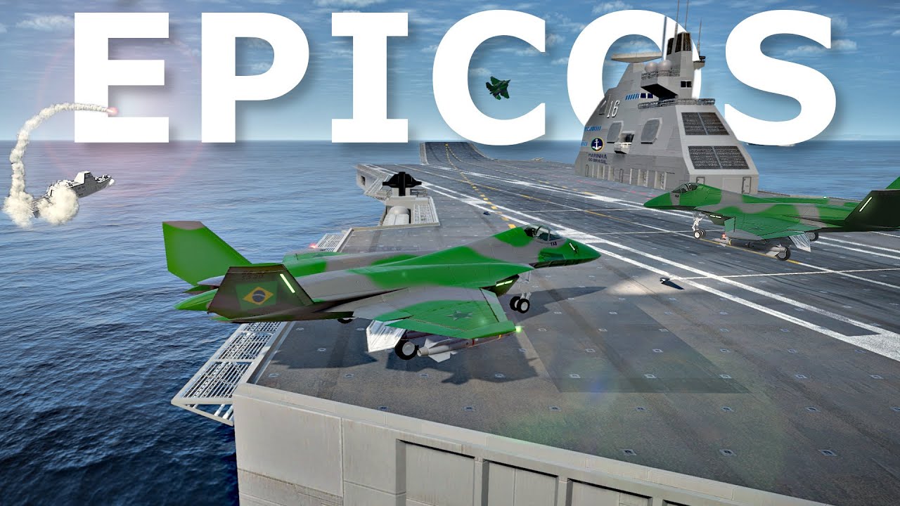 OS COMBATES ENTRE PORTA AVIÕES DE NUCLEAR OPTION SÃO ÉPICOS