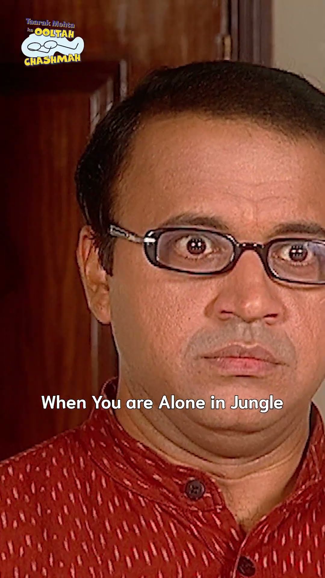 When you are alone in jungle! #tmkoc #comedy #relatable #shorts #comedyvideo #funny #trendingshorts
