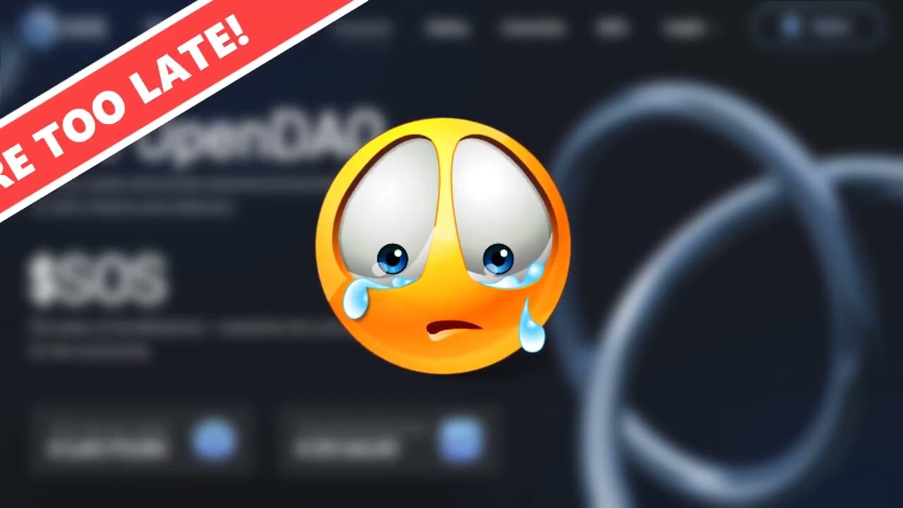 How to claim the free OpenDAO SOS Airdrop [after January 12th]