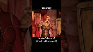 brewery — Dragon age : Origins dialogue scene