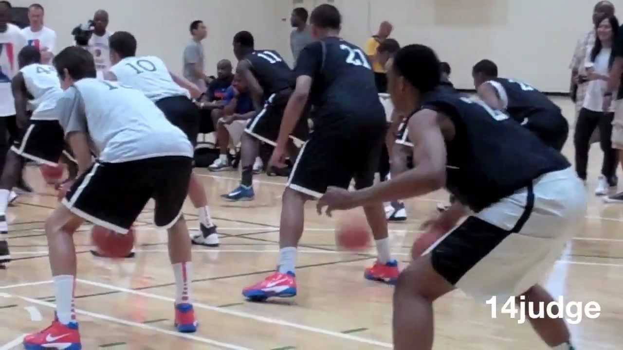 Jabari Parker shows his skills: Kevin Durant Nike Basketball Skills Academy highlights Chicago 2011