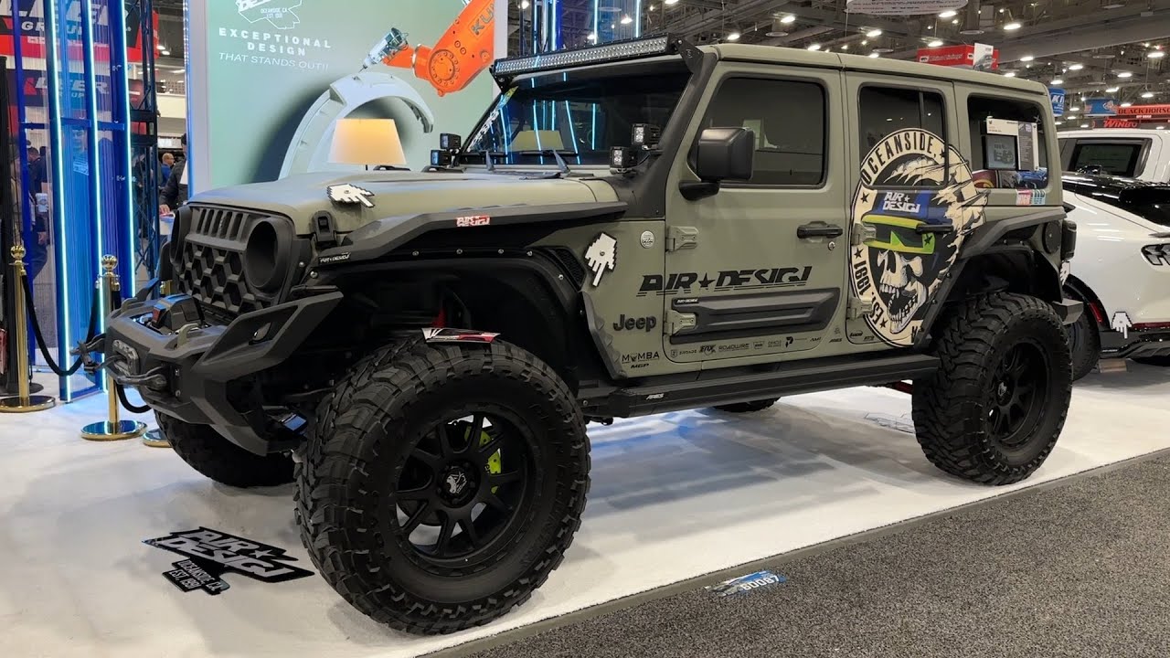 Custom 2022 Jeep Wrangler Air Design Accessorized YouTube