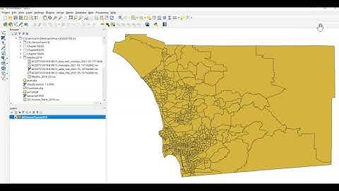 GISG 104: Join Census Data to Shapefile in QGIS