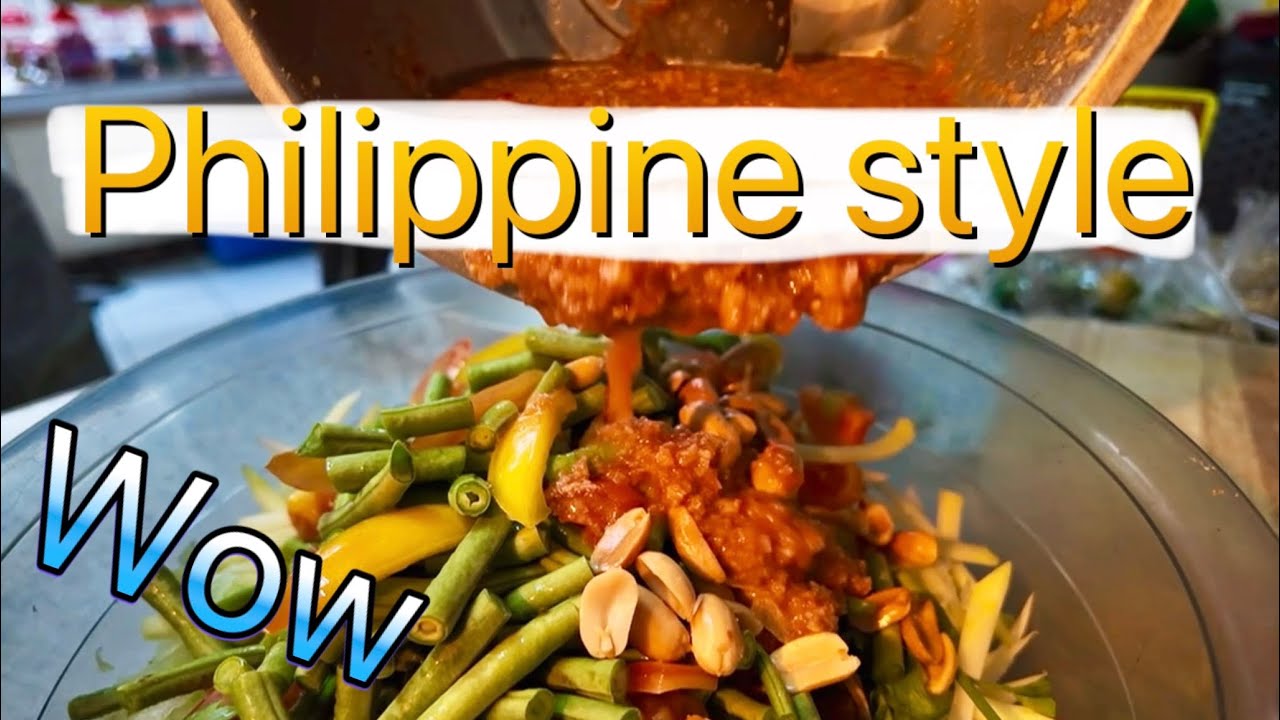 Papaya salaatti filippiinien tyyliin. Seppä kokkaa. Vlog 12