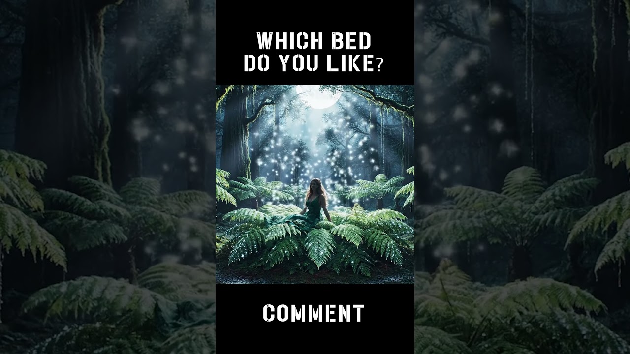 Glowing Fern Bed and Crystal Stump Bed 