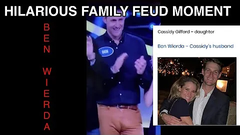 Weird Family Feud Moment | Ben Wierda | Kathie Lee...