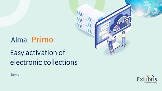 E-Resources Activation with Ex Libris (Alma & Primo)