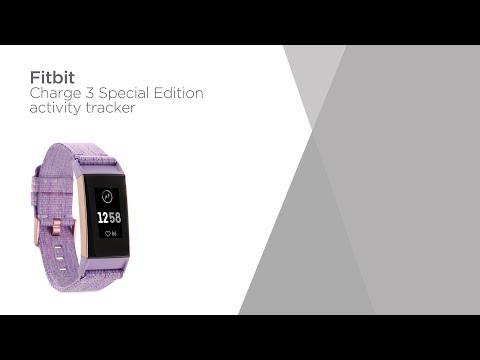 Fitbit Charge 3 SE - Lavender, Universal | Product Overview | Currys PC World
