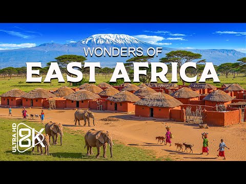Wonders of East Africa – Discover Wildlife, Savannas, and Scenic Horizons | Travel Video 4K