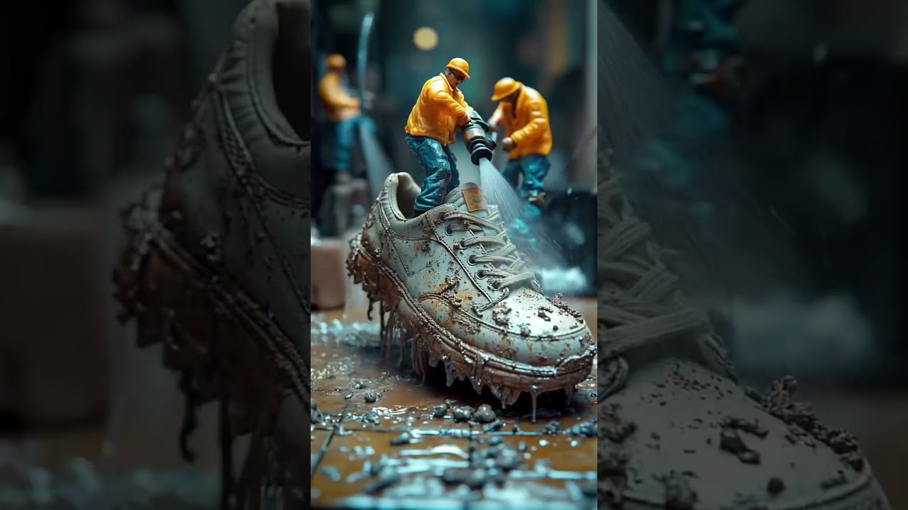 clean part of a person's dream in an imaginary dream 