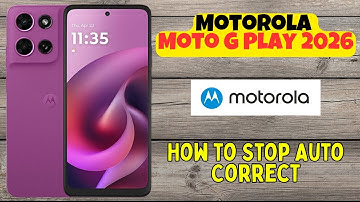 How to Stop Auto Correct on Motorola Moto G Play 2026 | Keyboard Settings Tutorial