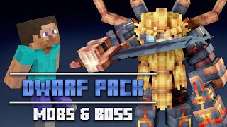 Minecraft Mobs & Boss Showcase | Dwarf Pack