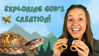 Christian Toddler Learning! Outdoor Adventure with Ms. Lettie!