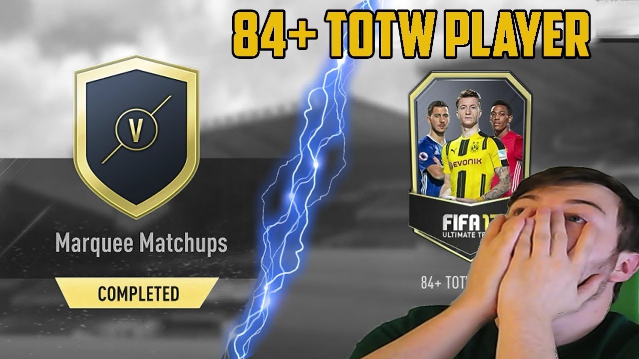 Fifa 17 Marquee Matchups SBC | 84+ TOTW Reward Pack | JadeSkull Gaming