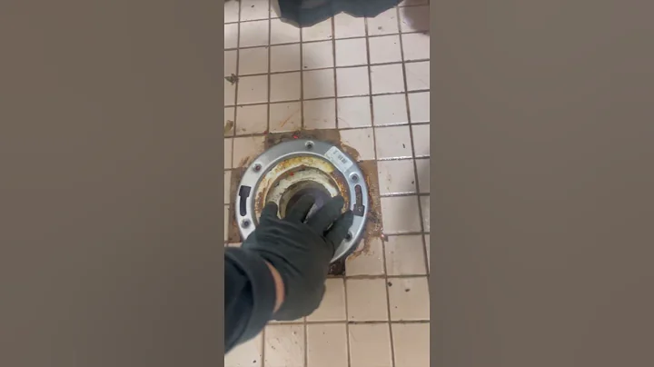 Broken Toilet Flange #plumbers #concrete #plumbing #renovation #construction #bluecollar