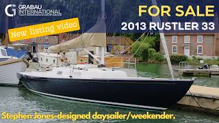 2013 RUSTLER 33 'Flute' | Sailing Yacht for sale with Grabau International