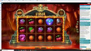 Big win on Fruit Inferno Virgin Games screenshot 5