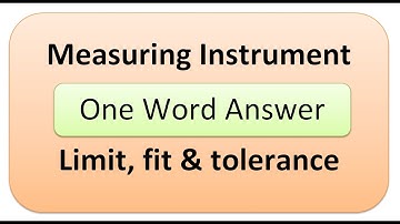 MCQ of Limit ,fit,tolerance etc..ll #tatasteelvocationaltraining ll by Shahbaz Ali