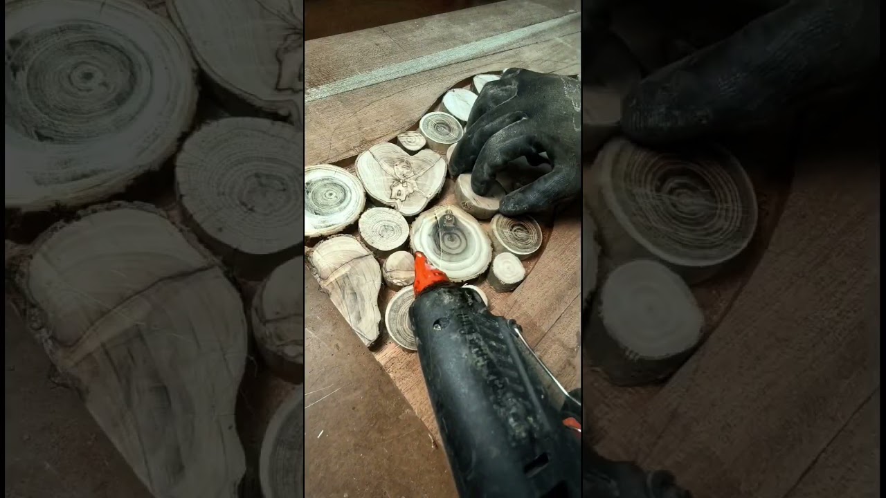 🇮🇹Tavolino da caffè in mogano e resina 2 🇺🇲Coffee table out of wood and resin