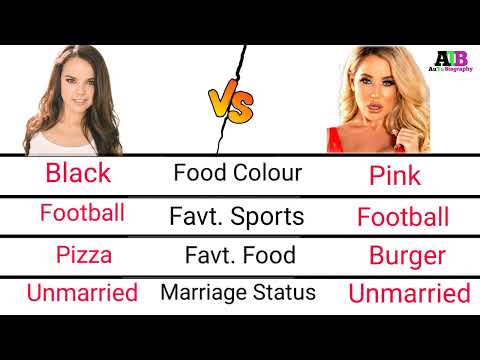 Dillion Harper Vs Savannah Bond Comparison In English || Hip Hip Size | Total Net Worth || ...