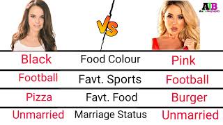 Dillion Harper Vs Savannah Bond Comparison In English || Hip Hip Size | Total Net Worth || ...