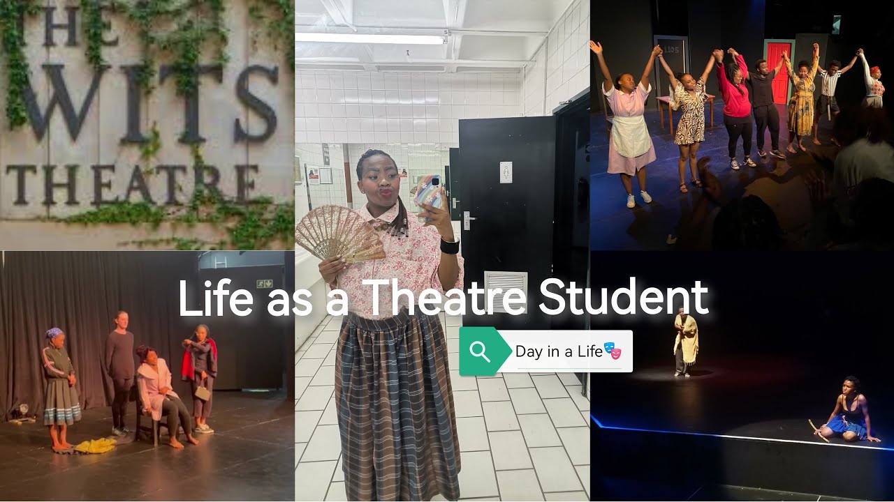 A Day in a Life as a Theatre Student at Wits🎭 || South African YouTuber🇿🇦  || Mini Vlog