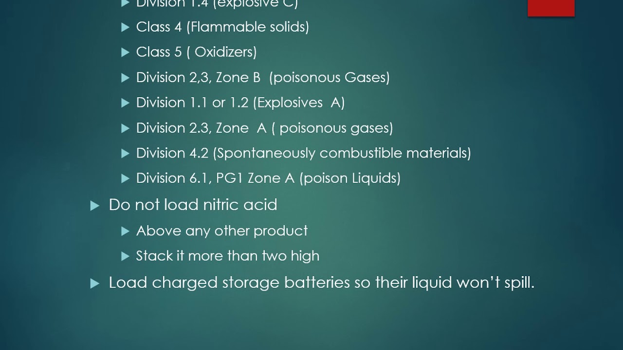 2022 CDL Hazmat Endorsement Study Guide From CDL Handbook YouTube