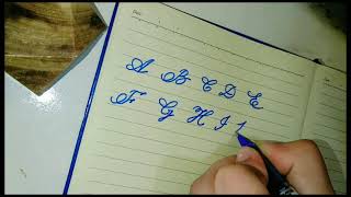 Information Cursive Capital Letters A to Z | Beautiful Calligraphy Writing Tutorial For Beginners ✨ Update