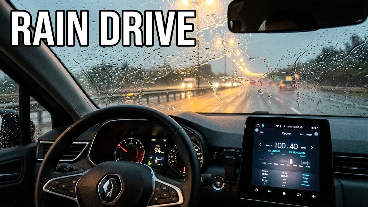 Driving Through Heavy Rain on the Highway (ASMR) - YouTube