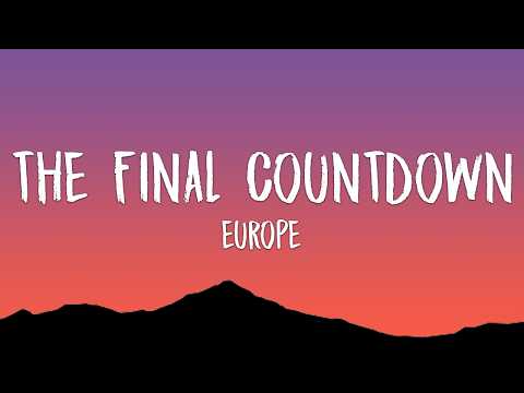 Europe - The Final Countdown (Lyrics)