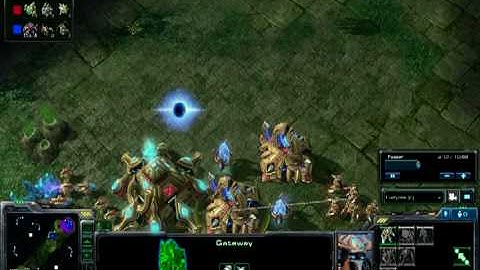 Starcraft 2 Beta Footage Fateholder Ladder Game Protoss v Zerg Part 1