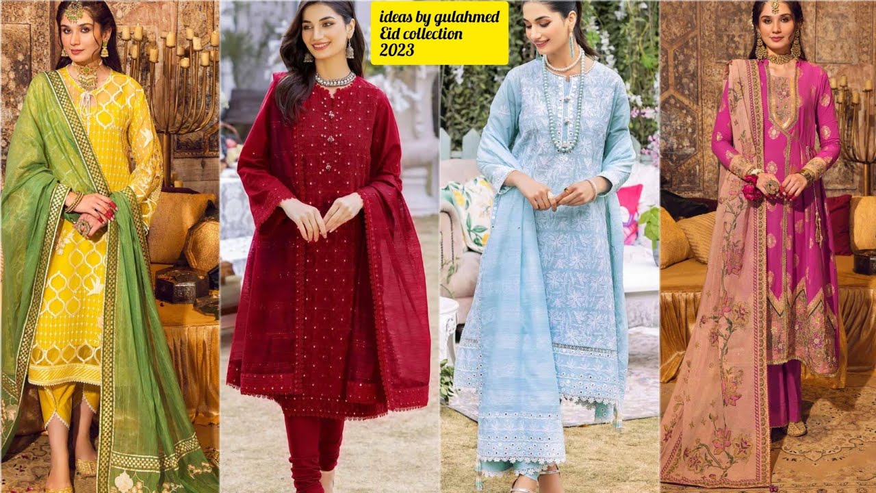 ideas by gulahmed new luxury Eid collection 2023 /ideas by gulahmed new 3pc unstitch Eid collection