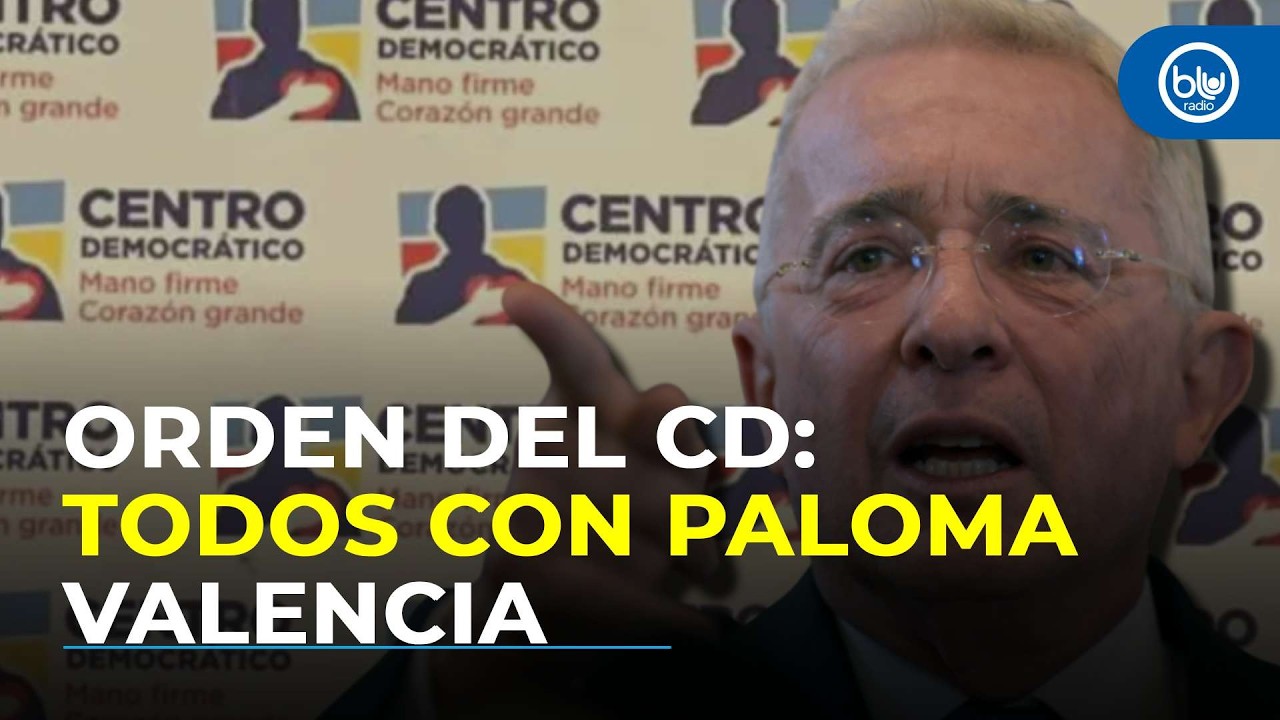Centro Democrático advierte sanciones a militantes que no voten por Paloma Valencia