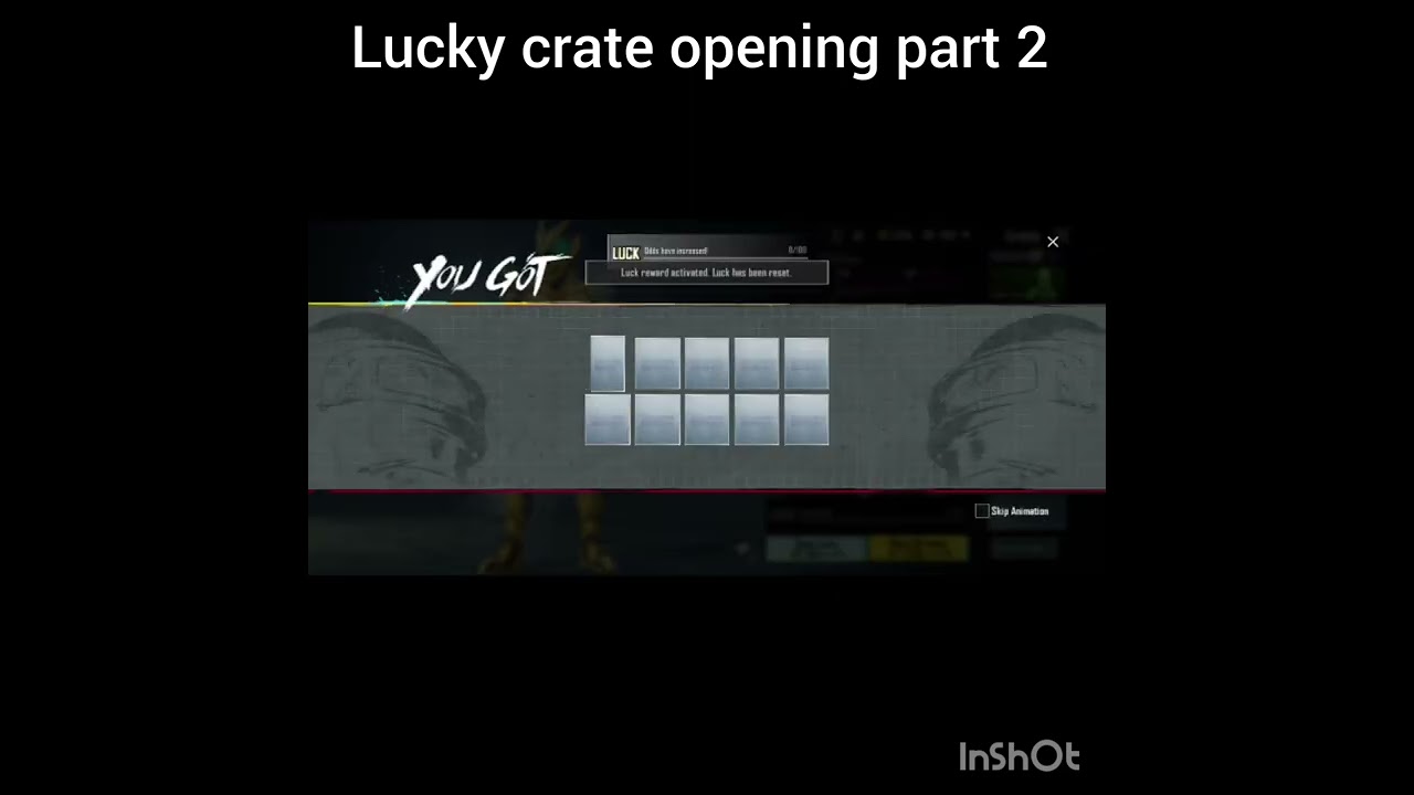 ever unlucky 150 crate opening in bgmi 