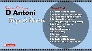 D Antoni Tembang Bali Lawas Album Boye je Romeo
