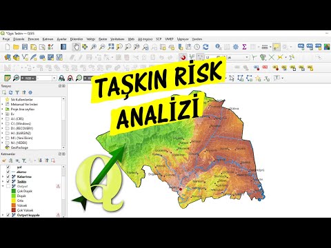 QGIS Taşkın Risk Analizi (Weighted Overlay)