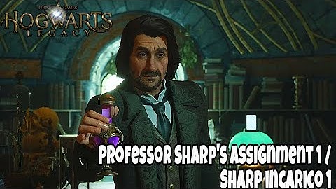 Hogwarts Legacy - Professor Sharp