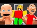 Baby and daddy escape weird strict dad