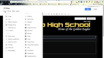 Embed Blogger into Google Site