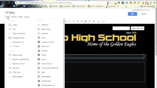 Embed Blogger into Google Site