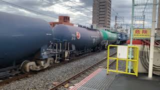 【南浦和駅】EF210-119+タキ19両通過